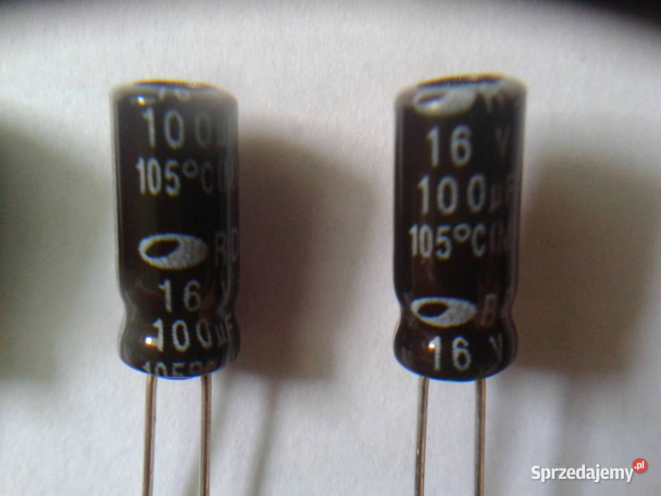 Kondensatory elektrolityczne Lelon 100uF 16V 10 Warszawa