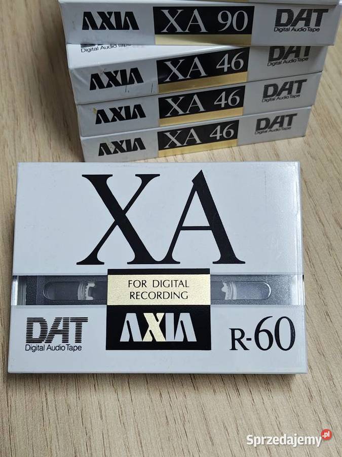Kasety DAT firmy AXIA produkcja FUJI nowa folia Pozostałe śląskie