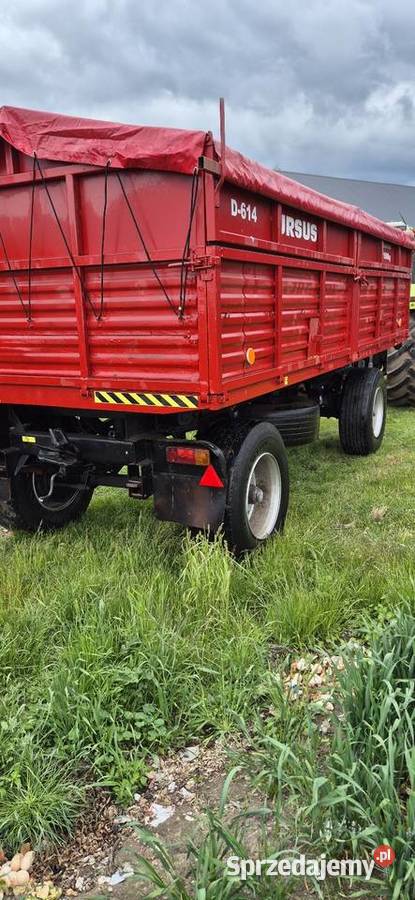 Przyczepa HL 8011 16t DMC nieuszkodzony Komarówka Podlaska