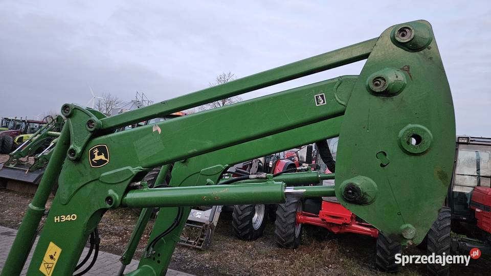 Tur John Deere H340 Ładowacze czołowe Gruntowice