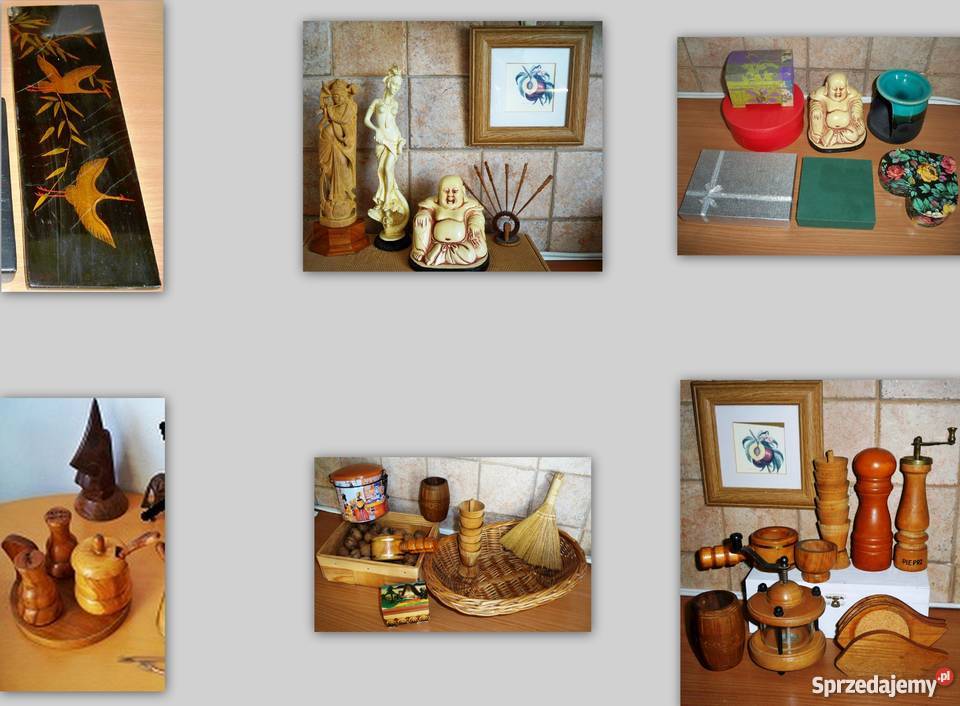 Drewniana skrzynka kosz półka wieszak poroże inny kolor Warszawa