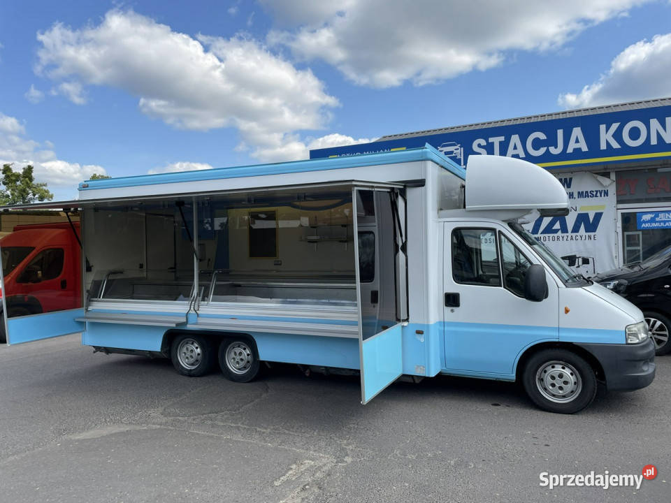 Fiat Ducato Autosklep Ryb Gastronomiczny food Syców