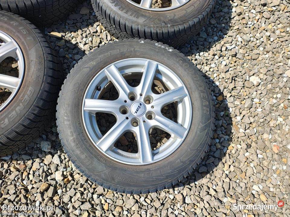 Aluminiowe Felgi 5x112 z OPONAMI ZIMOWYMI 19565 Zarszyn