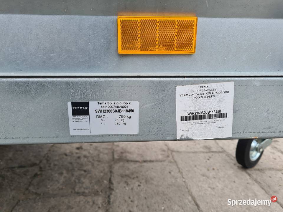 TEMA 2360RGVBOX Swidnik TEMA Burtowe i plandeki Lublin sprzedam