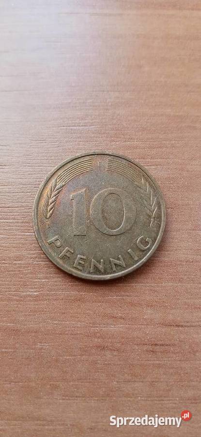 Moneta 10 pfennig 81r.