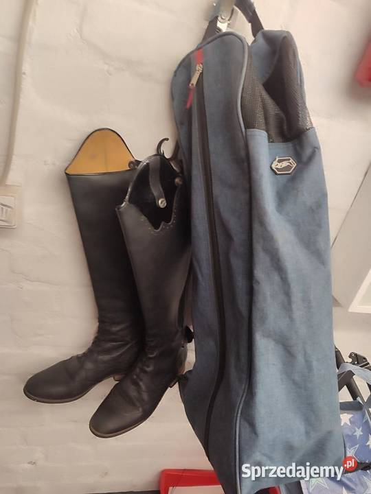 Buty jeździeckie Loesdau Porto Jump Soft lakier Dla koni