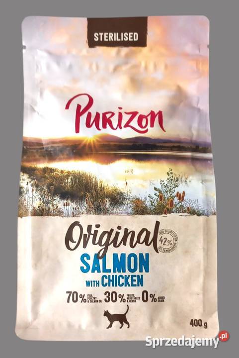 Purizon adult sterilised karma kota kurczak i małopolskie sprzedam
