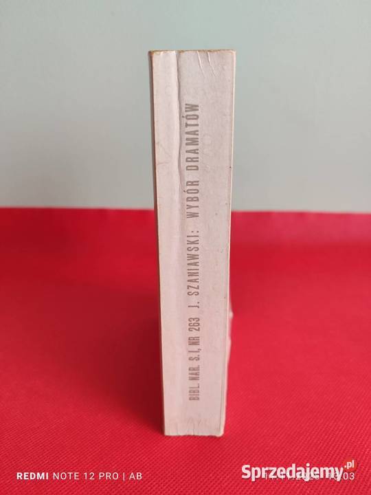 J Szaniawski Wybór dramatów Biblioteka Narodowa Katowice sprzedam