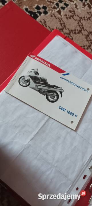 Honda CBR 1000f Niski Przebieg Sarnaki