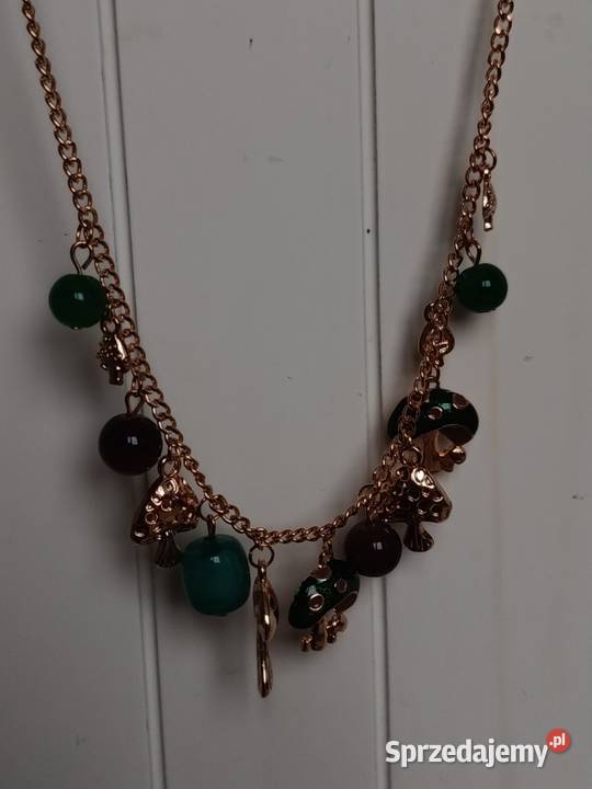 Naszyjnik nowyzłoty harmsy grzybki Katowice