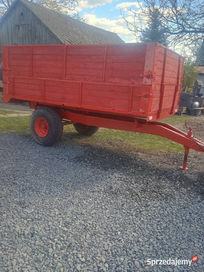 Przyczepa wywrotka lubelskie Żółkiewka-Osada