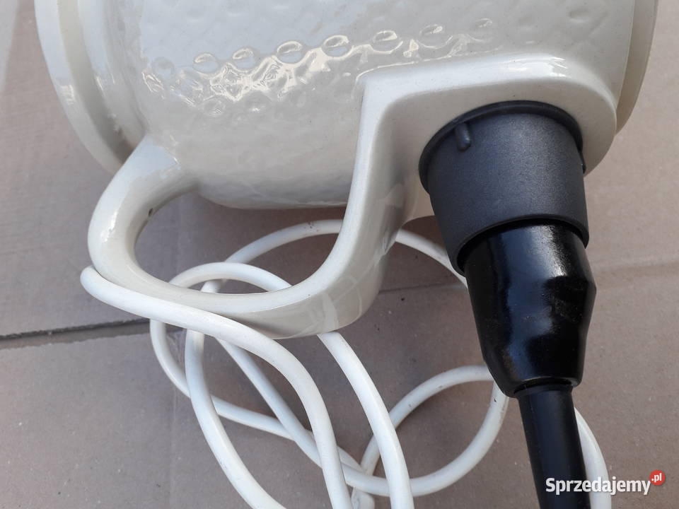 CERAMICZNY czajnik elektryczny i kawa herbata