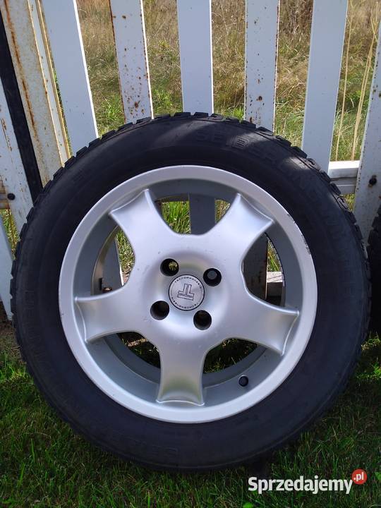 Alufelgi 15 4X100 OPONY zimowe Bieliny sprzedam
