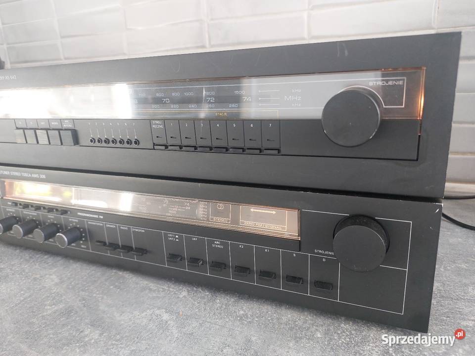 Amplituner Tosca AWS 306 Tuner Unitra AS 642 śląskie