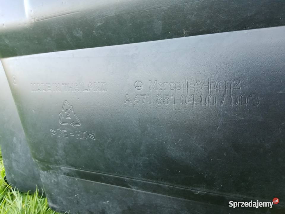 wypełnienie paki Mercedes X klasa Karoseria pomorskie