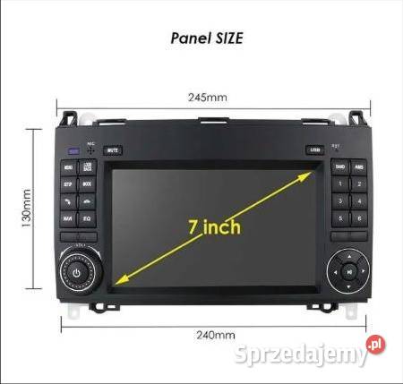 Radio android mercedes W245 W209 W169 AB B200 śląskie Ożarowice