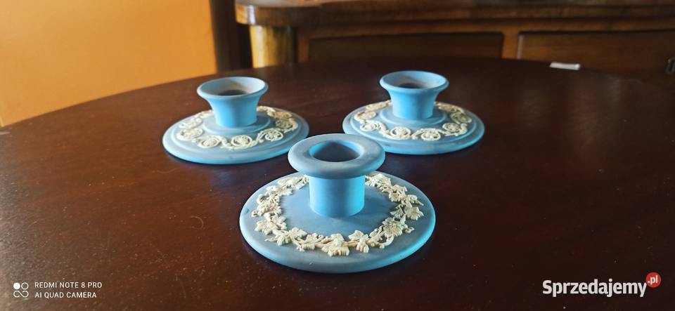 Świecznik Wedgwood Seria Jasperware Gdańsk