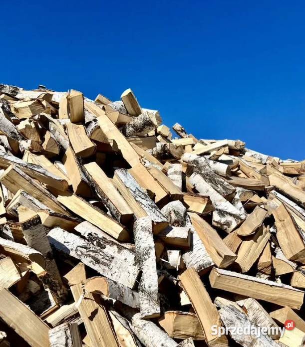 Różne rodzaje drewna opałowegokominkowego Kramarka