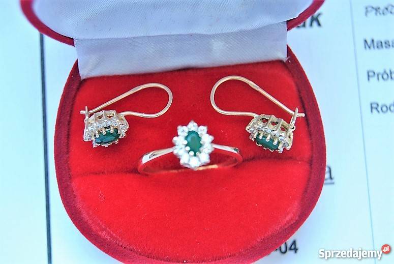 OKAZJA Sprzedam złoty komplet próby 583 Tarnów