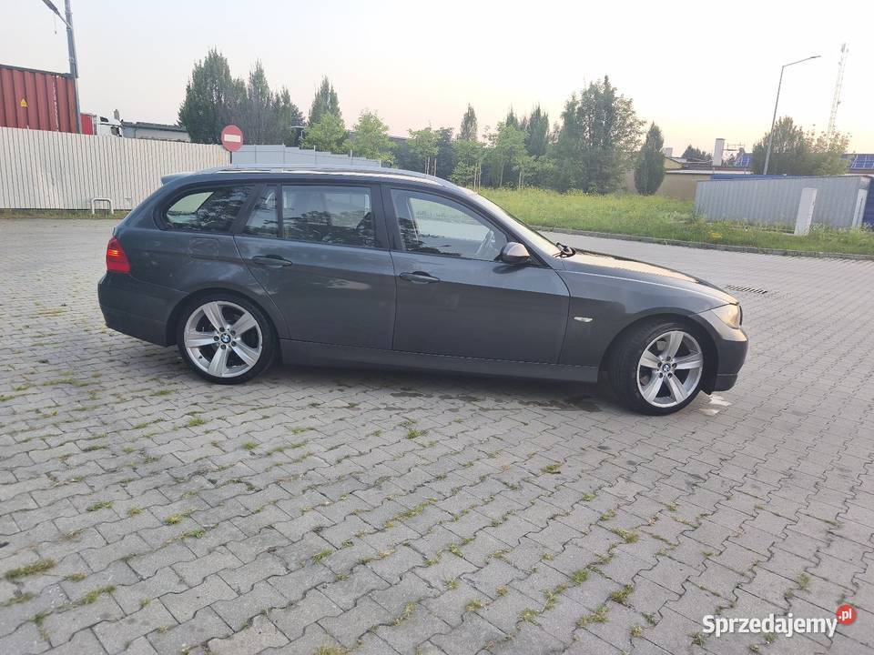 BMW E91 320d 2008r skóra Xenon alu 18 skórzana tapicerka lubelskie Hrubieszów