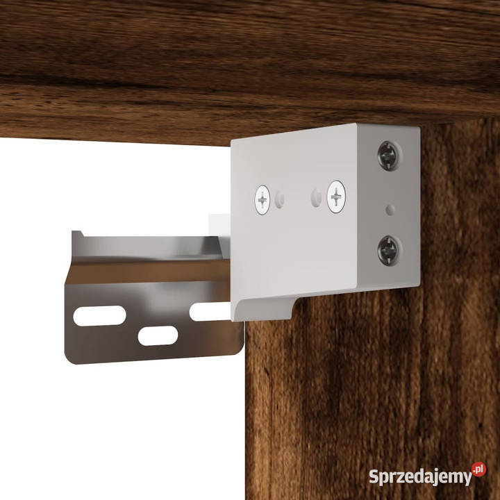 Wiszące szafki nocne 2 przydymiony dąb 35x35x20