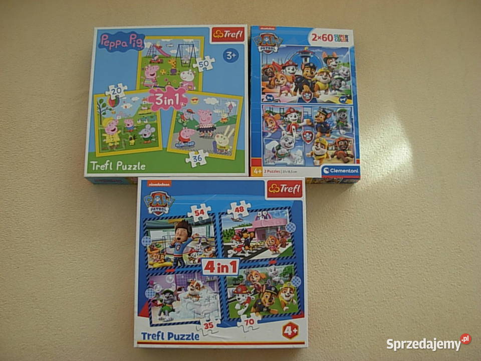 Puzzle 3 kartoniki