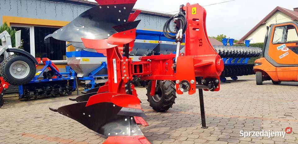 Pług obrotowy obracalny duży EUROMASZ Pługi Nowy Sącz