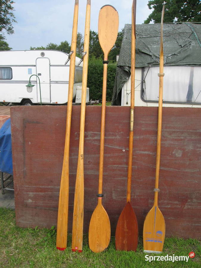 Wiosła drewniane Szczecin sprzedam