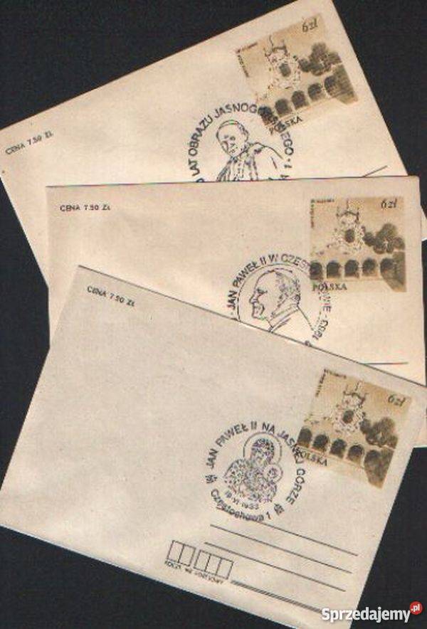 Kop3 z wizyty JPII w 1983 Ck 74 sprzedam