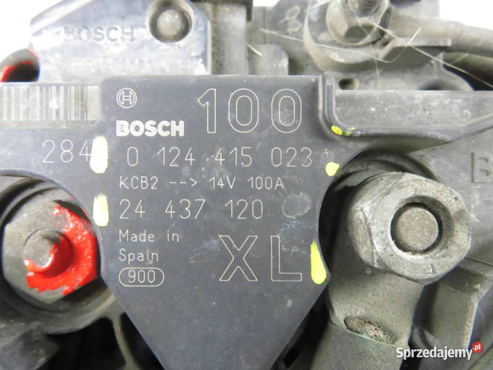 ALTERNATOR OPEL CORSA C 12 16V 24437120 małopolskie