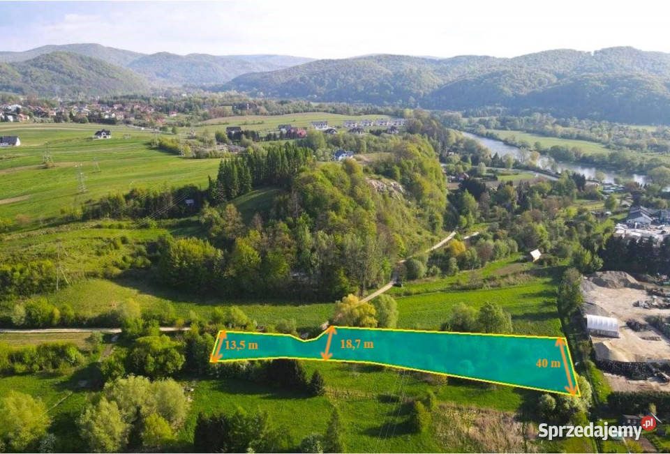 Działka 3729m2 Sanok Pod Skałą podkarpackie sprzedam