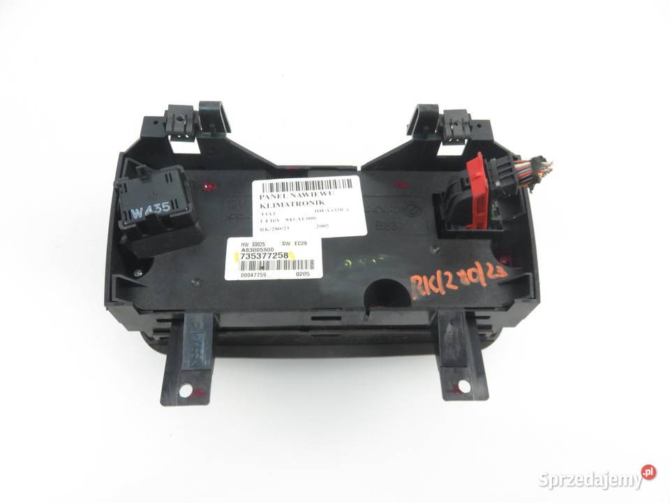 KLIMATRONIK FIAT IDEA 350 735377258 osobowe