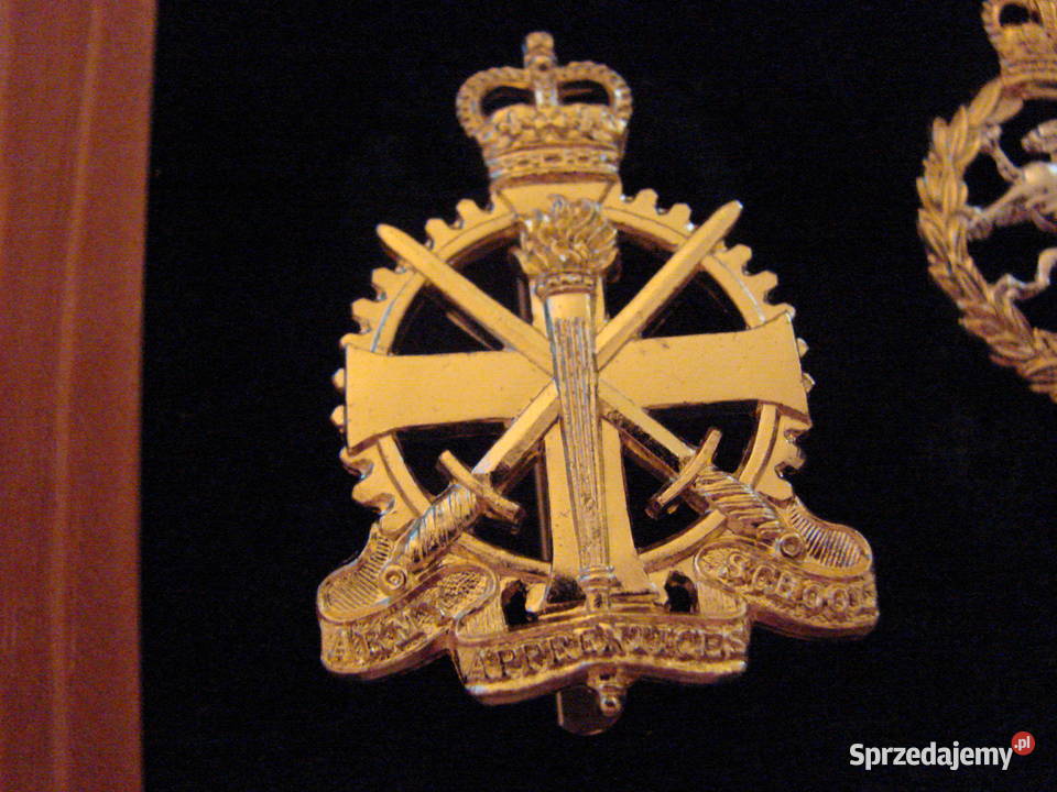 Army Apprentice School odznaka na czapkę Gaunt