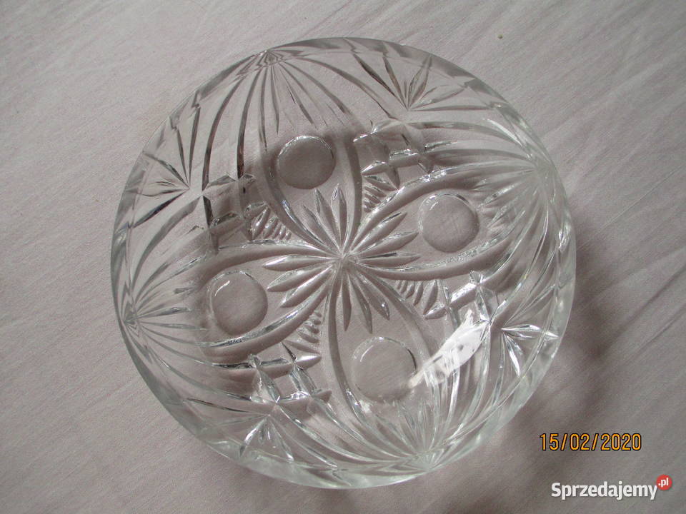 Talerzyk kryształowy 6 sprzedam