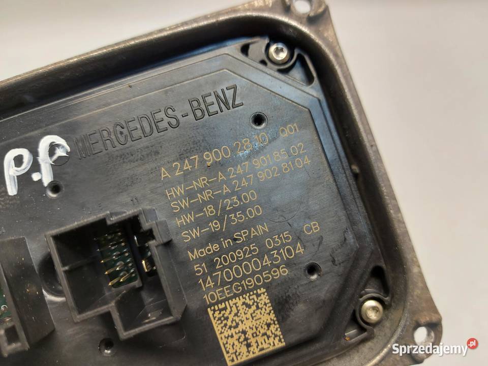 Mercedes EQC 400 W293 PRZETWORNICA MODUŁ LAMPY dolnośląskie