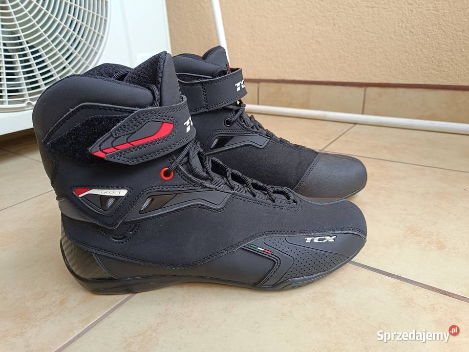Buty motocyklowe TCX RUSH blackwhite rozmiar 42 Pruszków