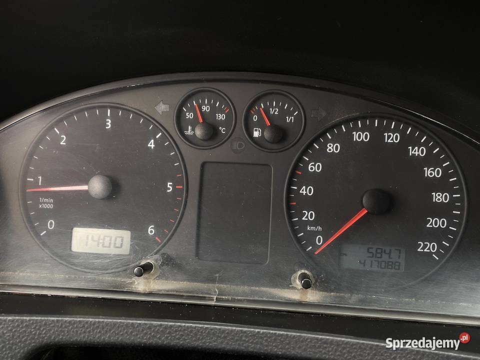 Volkswagen VW T5 DOKA 25 TDI 130 2004r 418100 nieuszkodzony Rzeszów