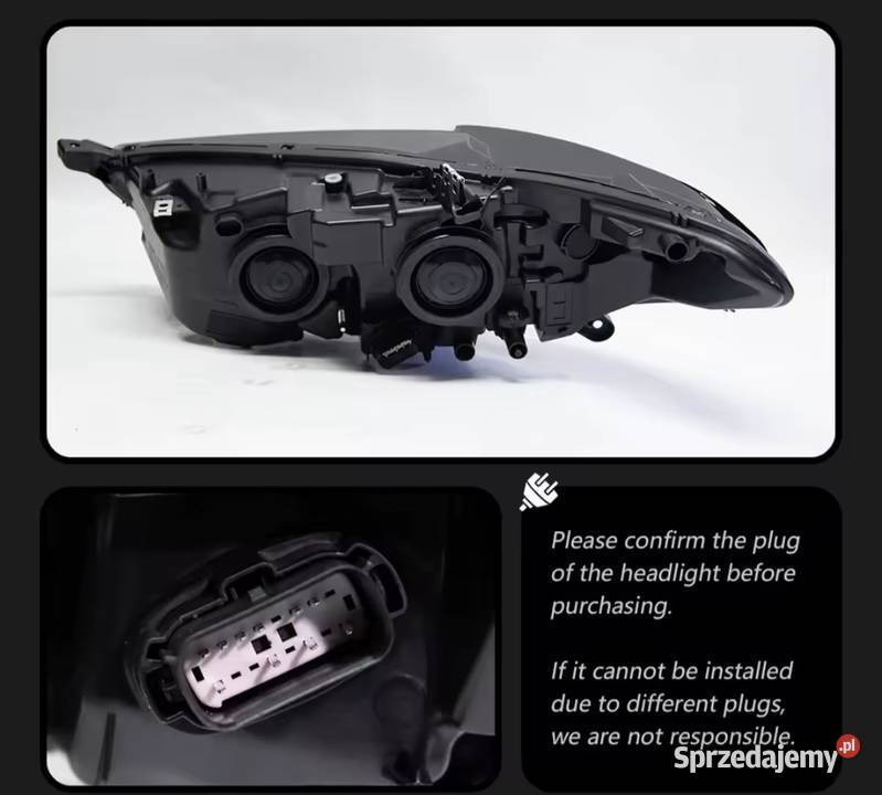 NOWE lampy przednie lampa przód Ford Fusion Bełchatów