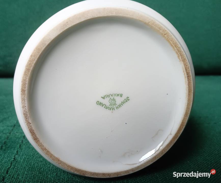 Dzbanek ceramiczny Johann Haviland Bavaria Porcelana i szkło małopolskie Zbylitowska Góra