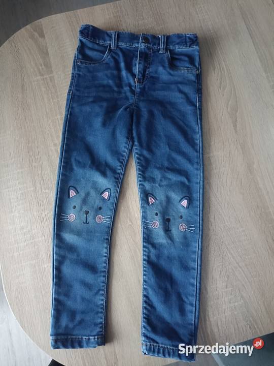 Spodnie Jeansowe Dziewczęce FF 122 Rozmiar 122 pomorskie