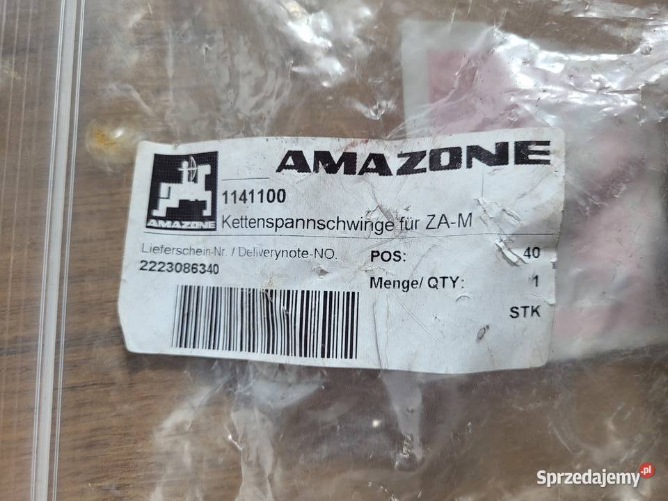 Napinacz łańcucha Amazone 1141100 Do rozsiewaczy i rozrzutników Żerków