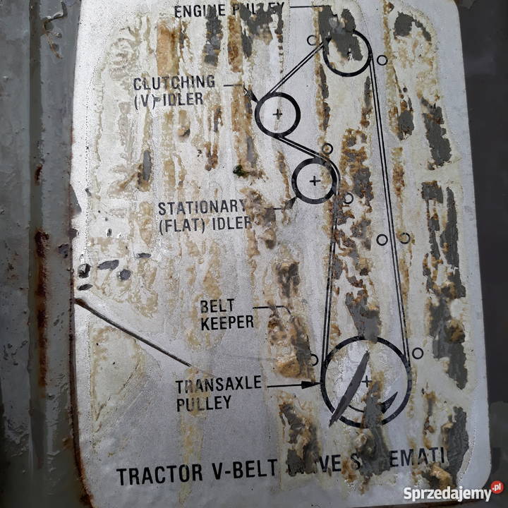 Stopien do traktorka kosiarki Husqvarna Gorzów Wielkopolski
