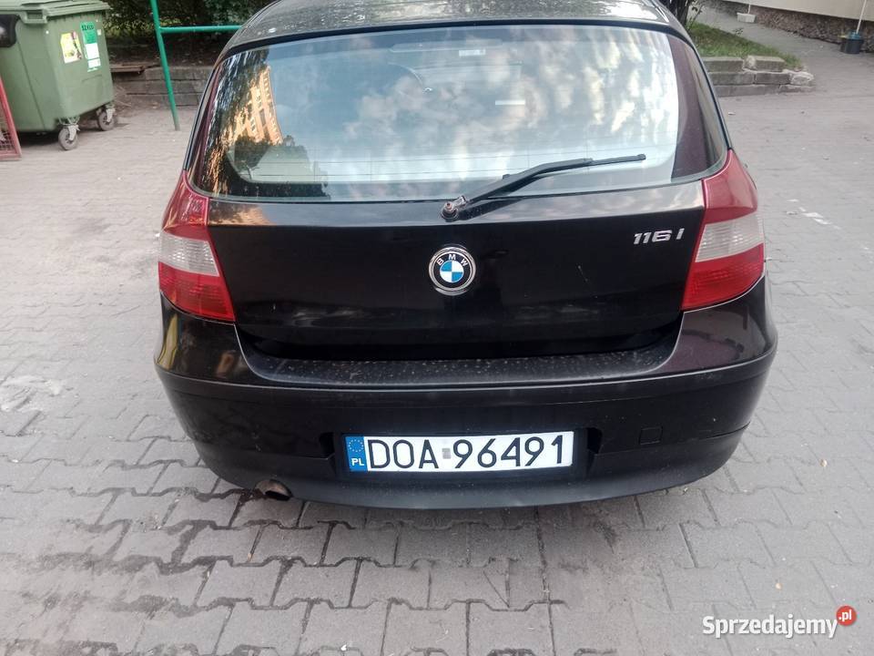 Bmw serii 1 e87 16 gaz Doinwestowaneważne OC i nieuszkodzony dolnośląskie Wrocław