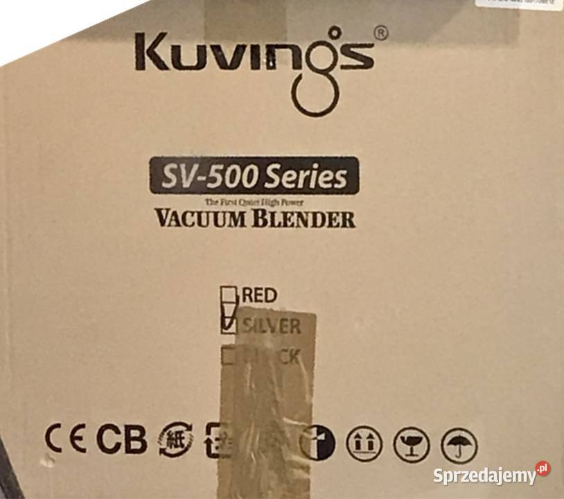 Kuvings SV500 Vacuum Blender Silver blender AGD drobne Warszawa