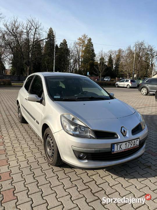 Renault clio III 16 benzyna 2007 sprawne i