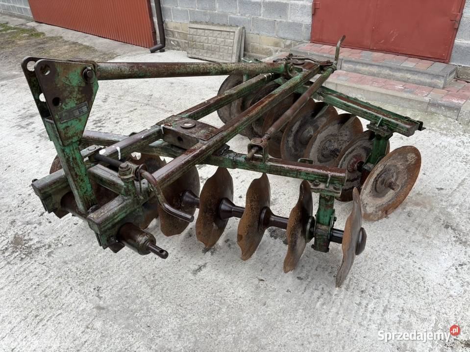 Brona talerzowa talerzówka 2x8 nieuszkodzony mazowieckie Skaryszew sprzedam