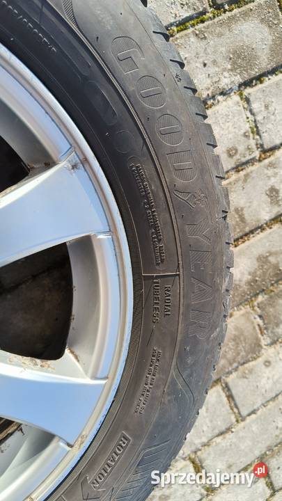 Felgi 5x115 R16 z oponami Goodyear Vector Samochodowe Pruszcz Gdański sprzedam