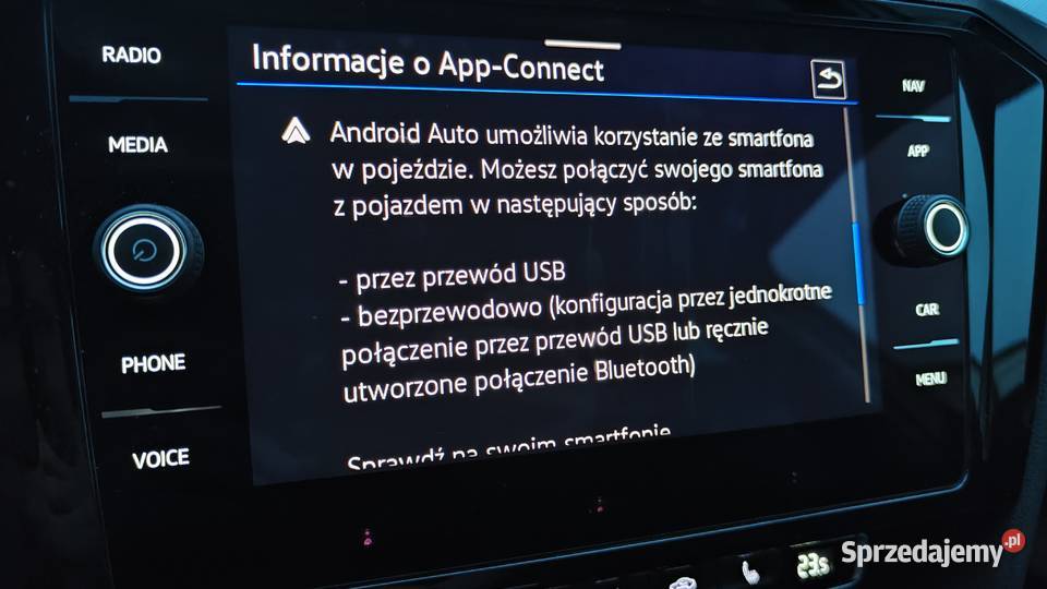APPLE CARPLAY ANDROID AUTO APP CONNECT VW MIB3 Pozostałe Kudowa-Zdrój sprzedam