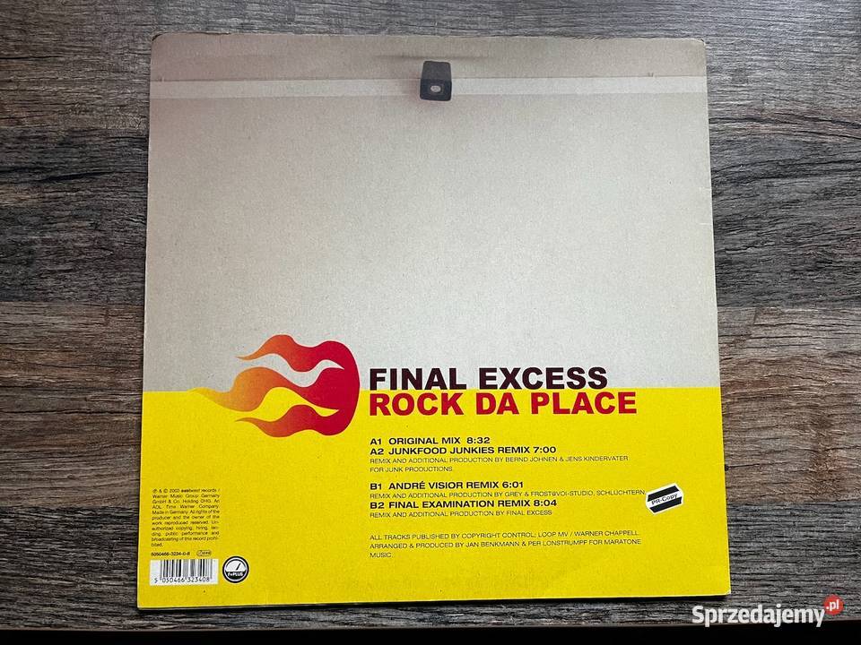 Final Excess Rock Da Place Junkfood Junkies Błażejowice