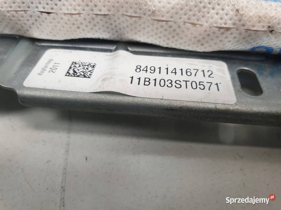 BMW F01 LEWA KURTYNA AirBag KIEROWCY 306349310AC Poduszki powietrzne Chełm